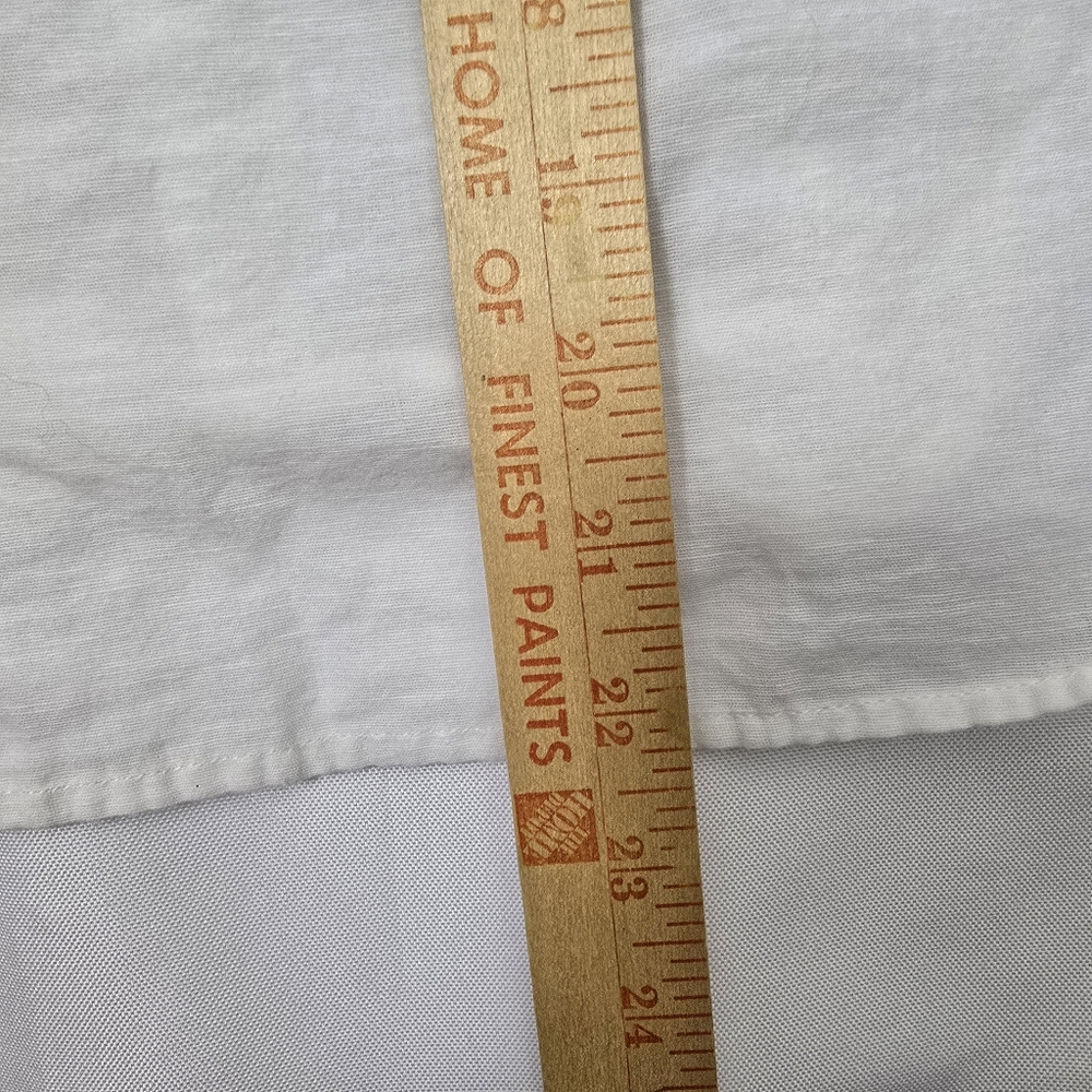 Charlie B Cottagecore Coastal Sleeveless Button Down Embroiderd Beads Blouse M - Picture 9 of 12